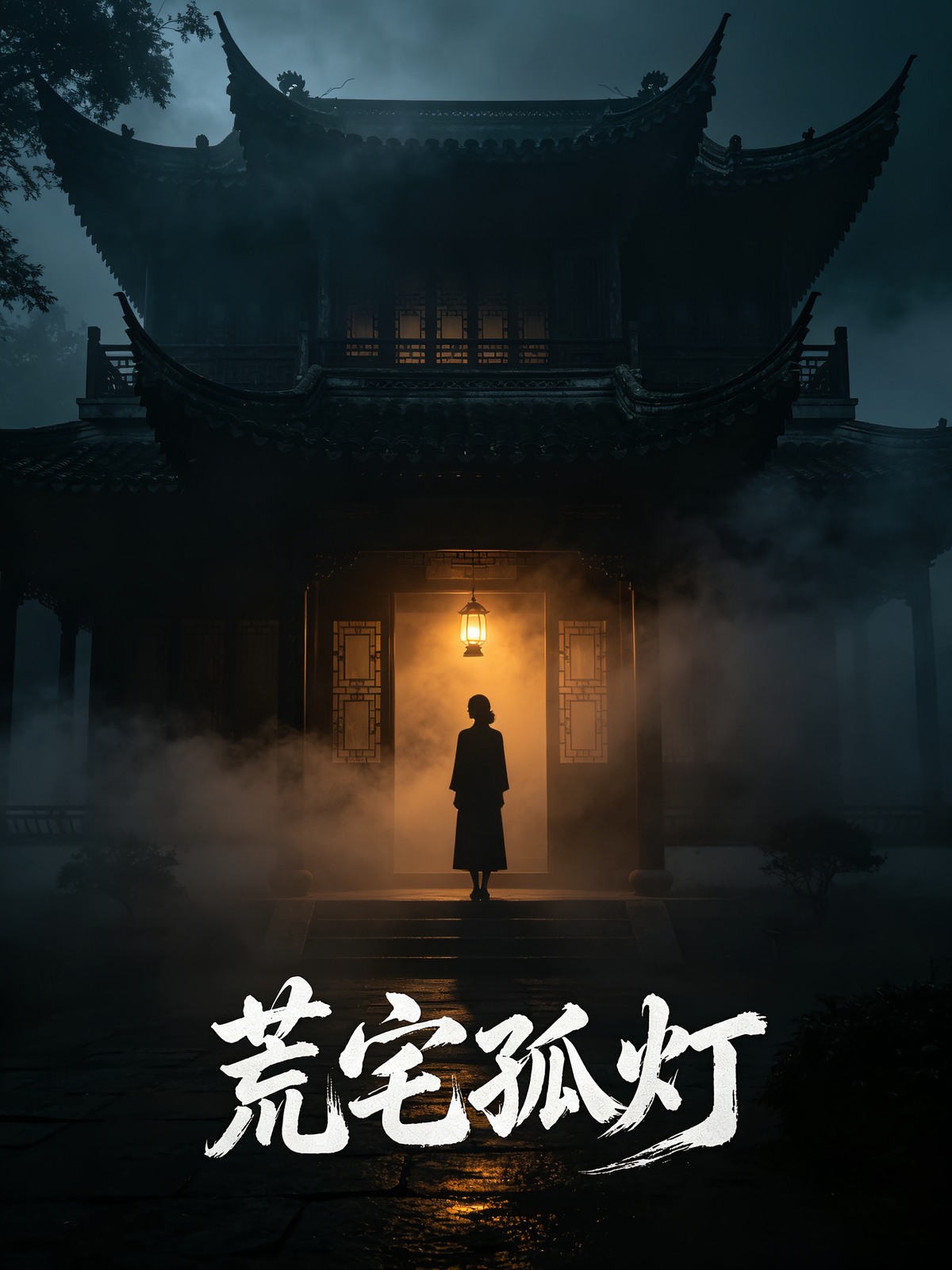 荒宅孤灯