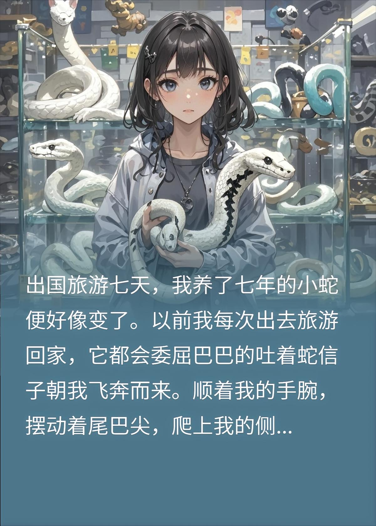 养了七年的小蛇不要我后，我换养了他哥