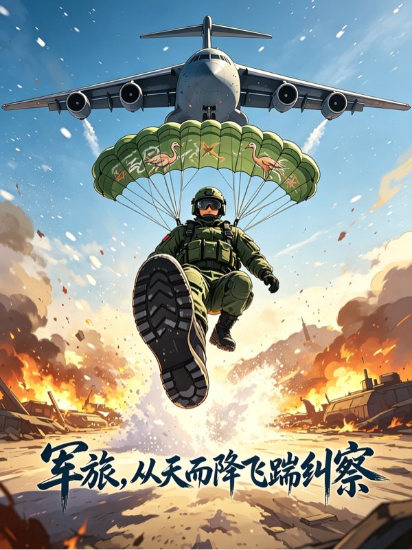 军旅，从天而降飞踹纠察