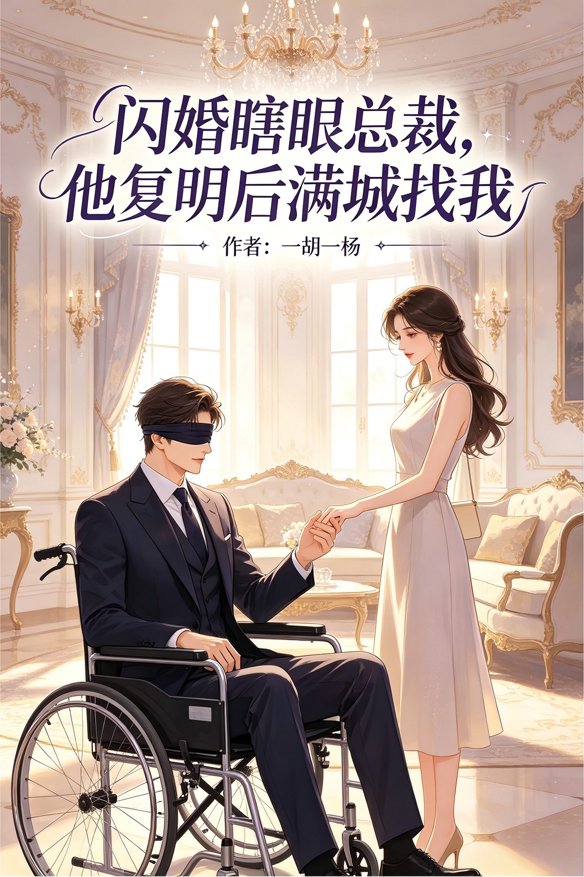 闪婚瞎眼总裁，他复明后满城找我