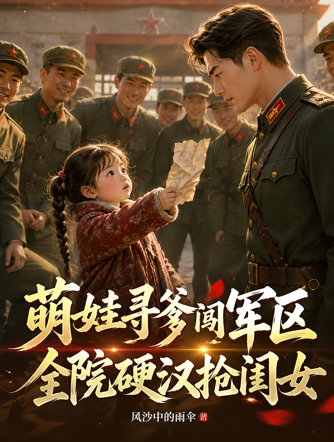 萌娃寻爹闯军区，全院硬汉抢闺女