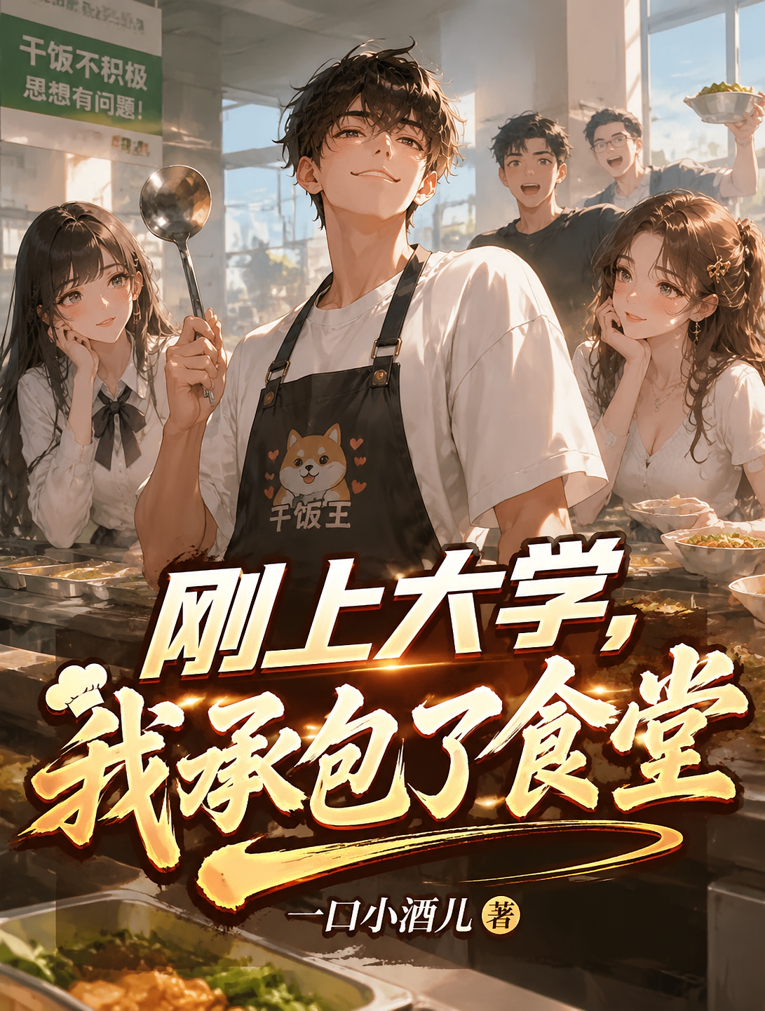刚上大学，我承包了食堂