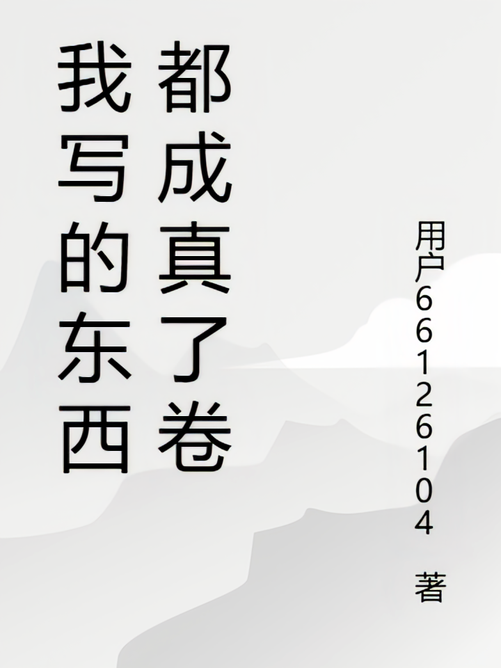 我写的东西都成真了卷