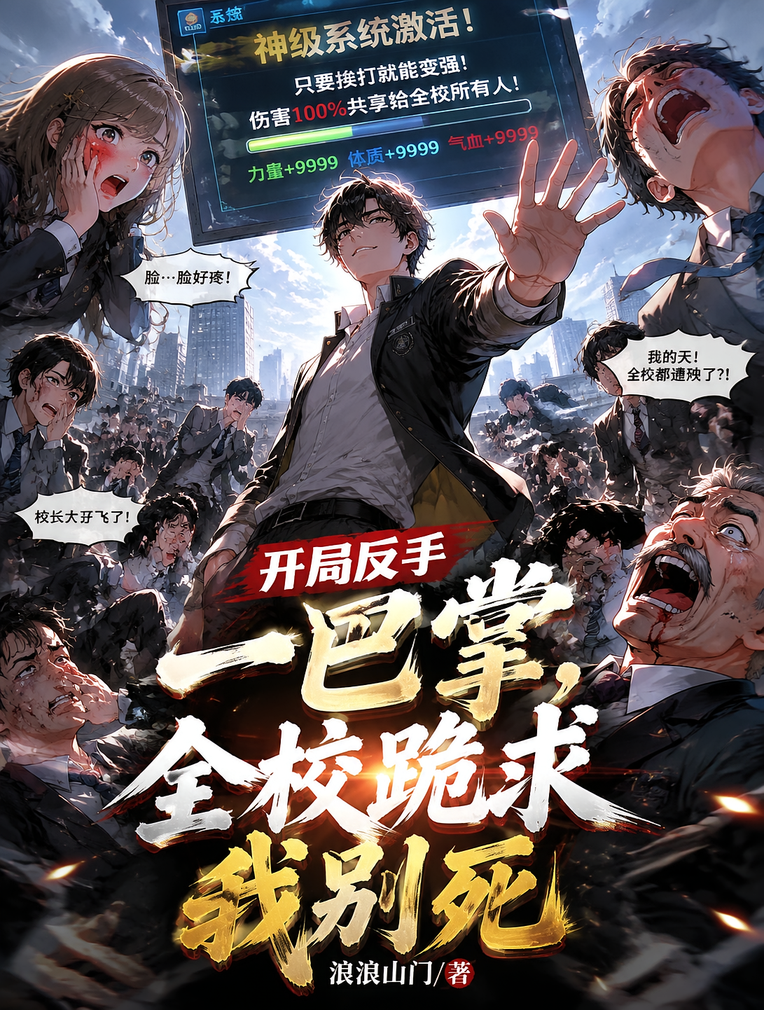 开局反手一巴掌，全校跪求我别死