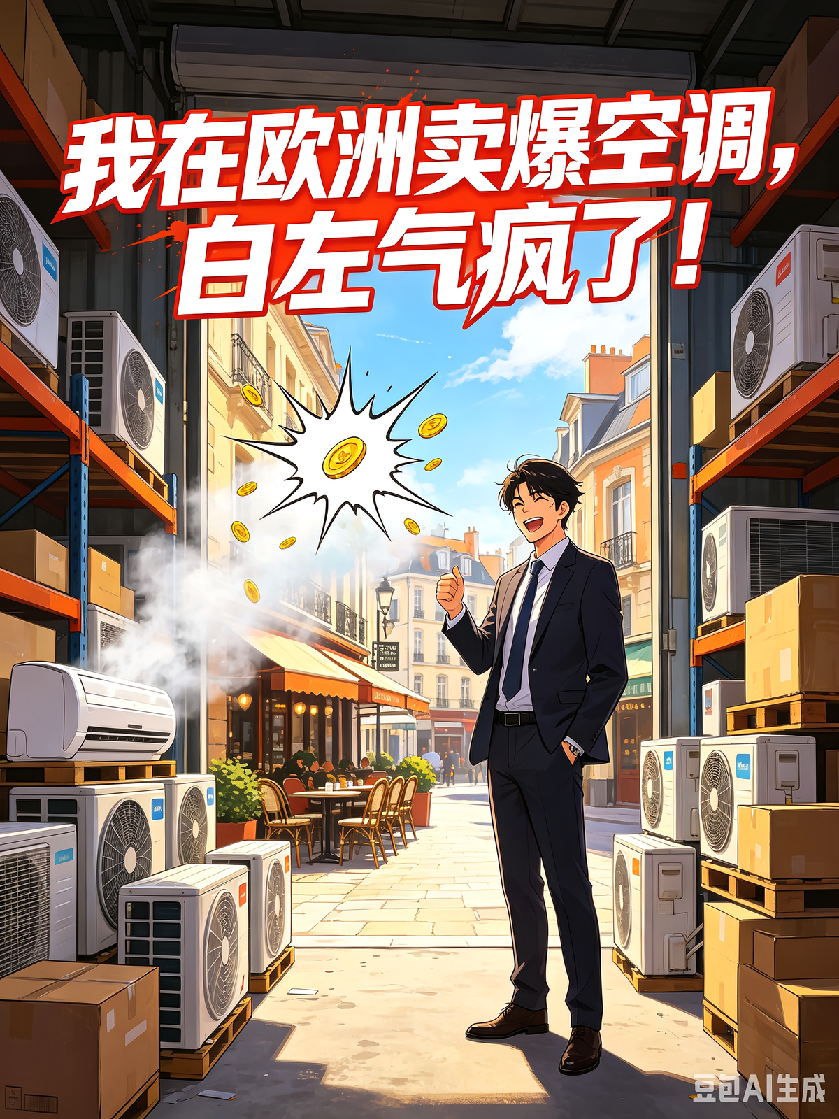 我在欧洲卖爆空调，白左气疯了！