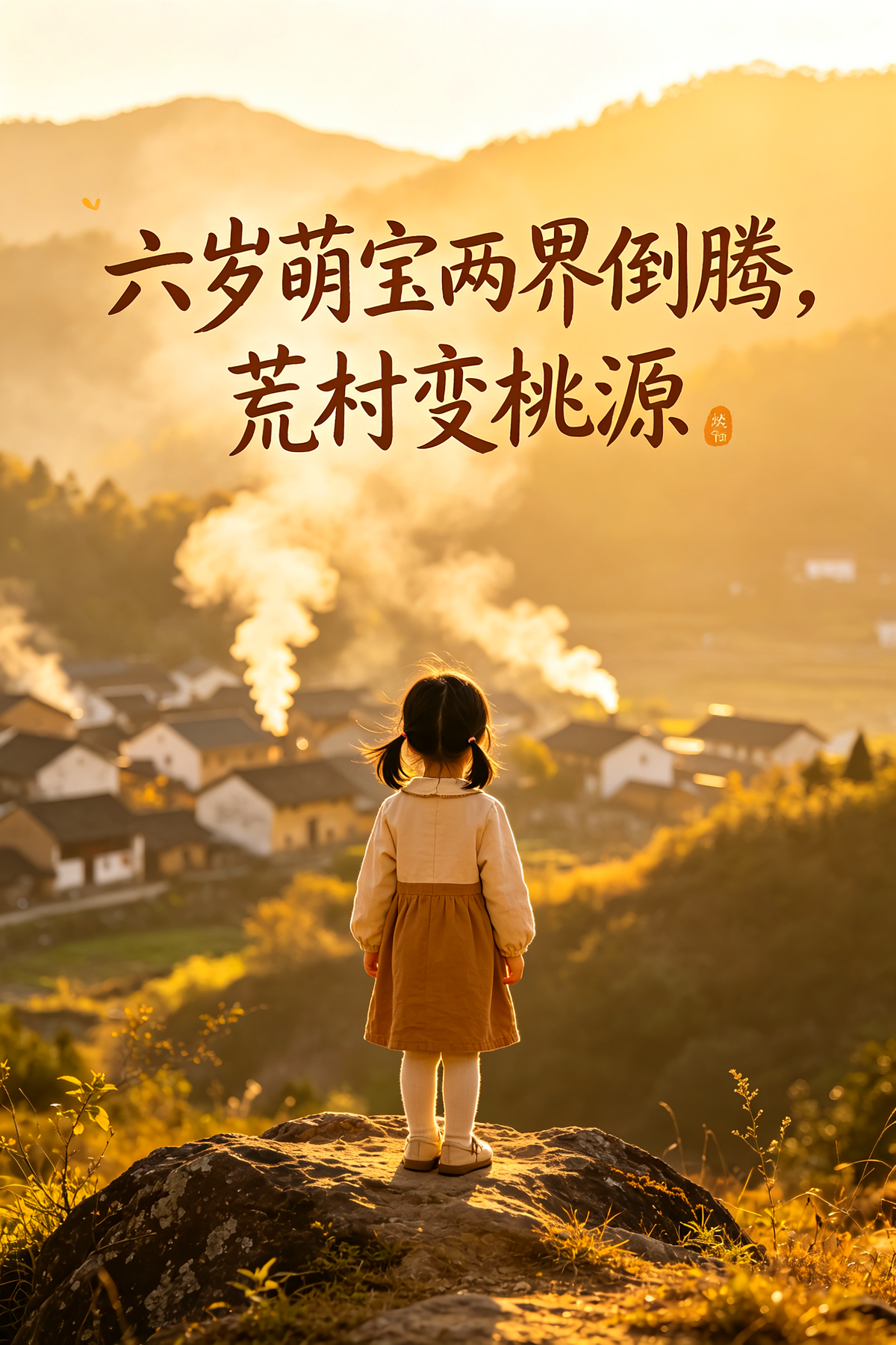 六岁萌宝两界倒腾，荒村变桃源