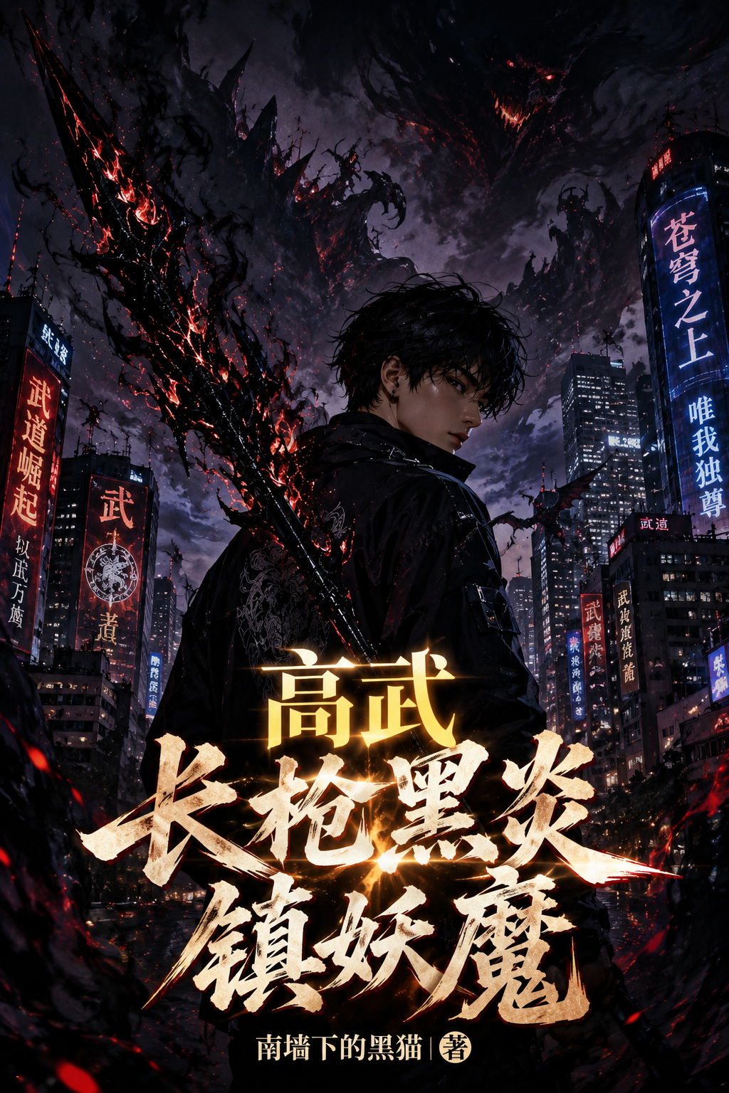 高武：长枪黑炎镇妖魔
