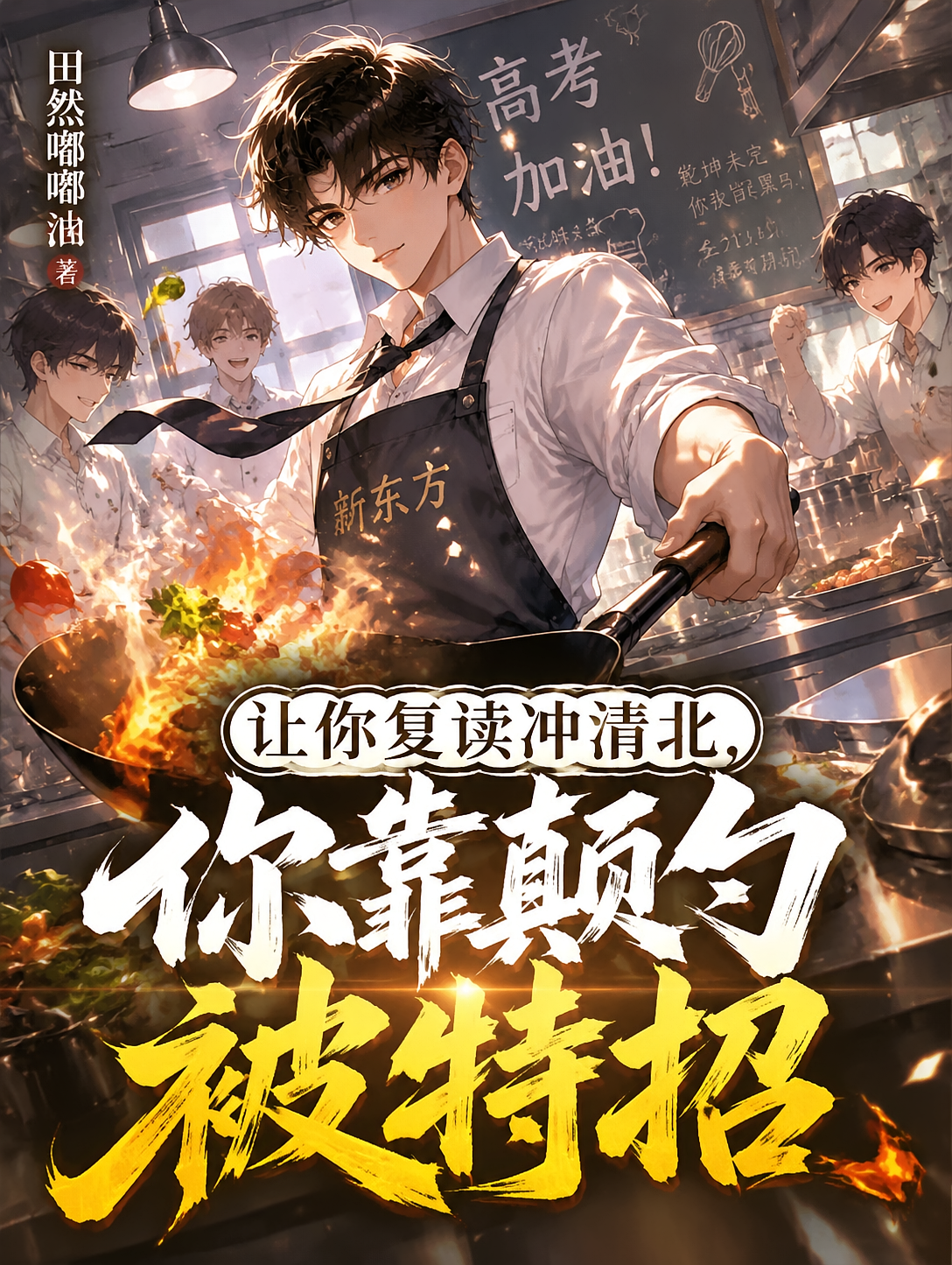 让你复读冲清北，你靠颠勺被特招
