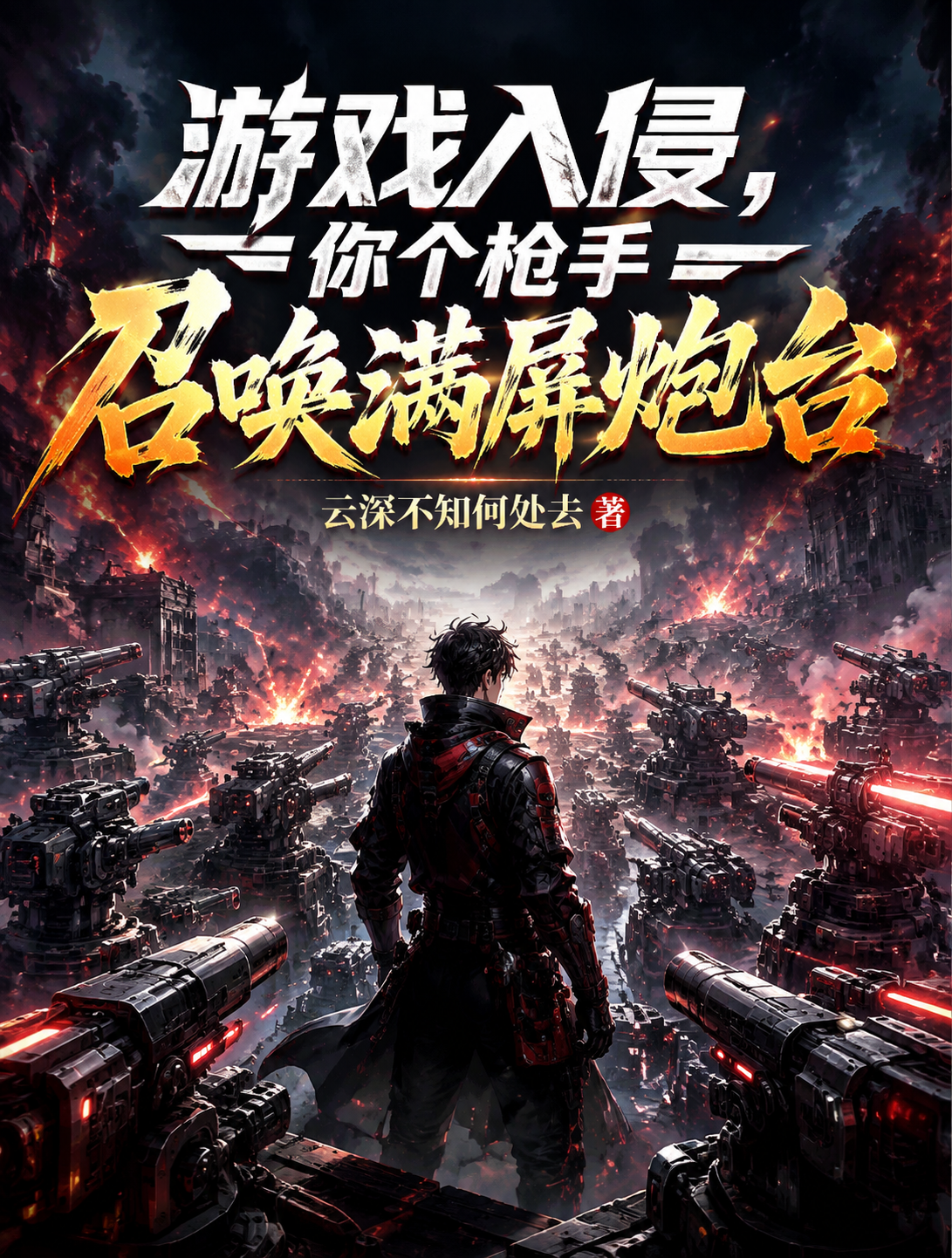 游戏入侵，你个枪手召唤满屏炮台