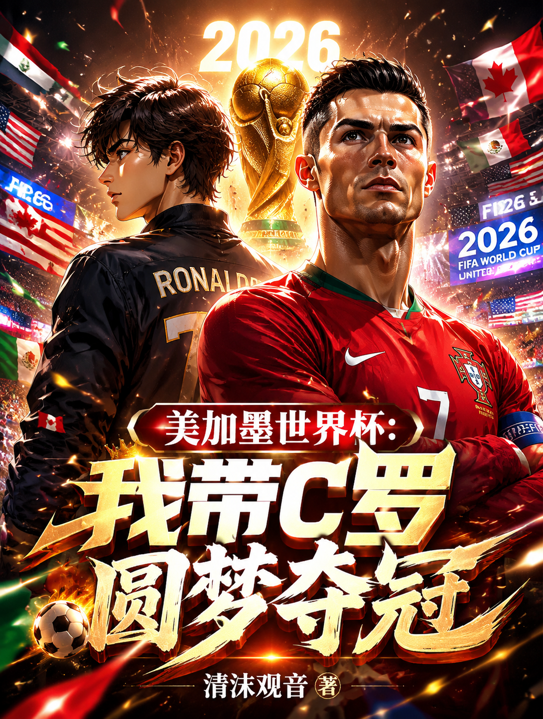 美加墨世界杯：我带c罗圆梦夺冠