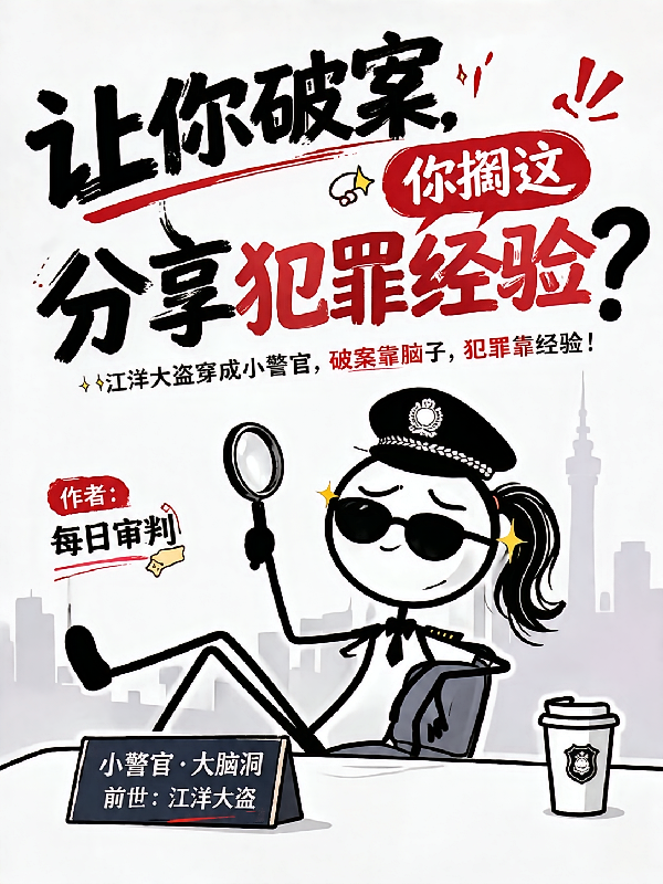 让你破案，你搁这分享犯罪经验？