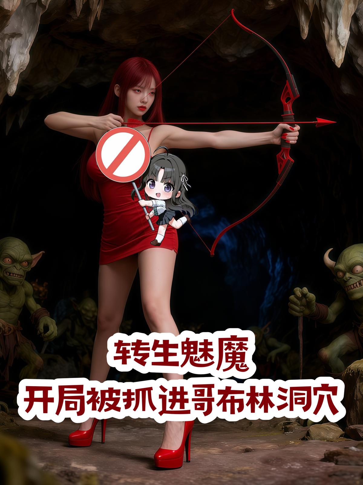 转生魅魔，开局被抓进哥布林洞穴