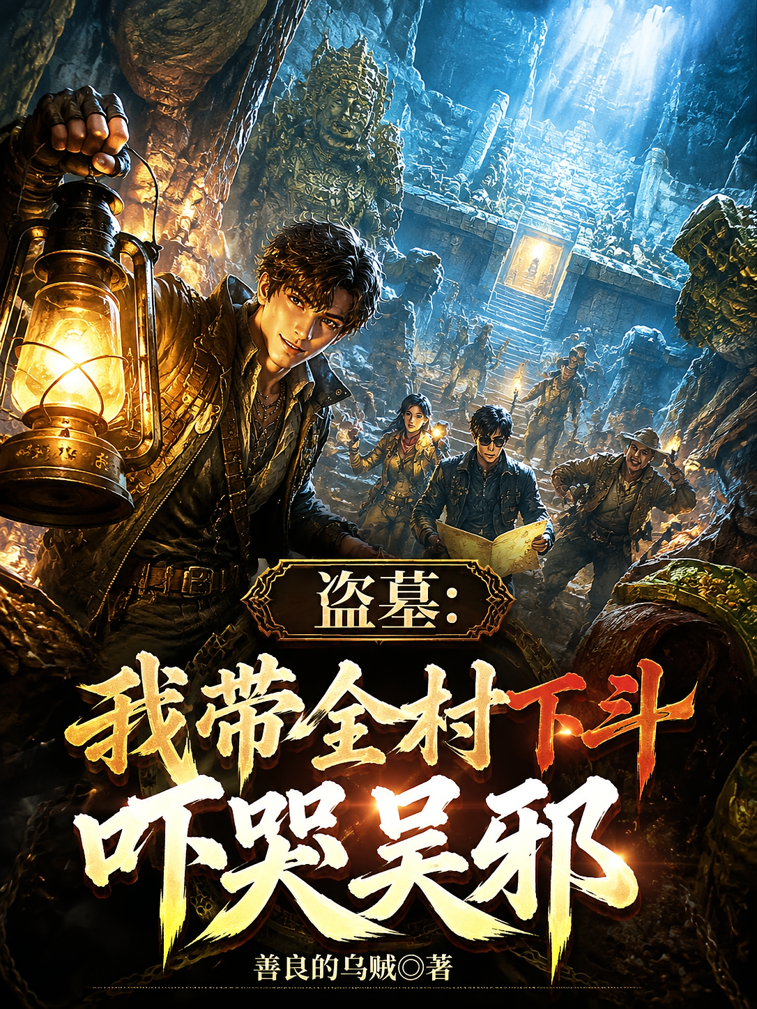 盗墓：我带全村下斗，吓哭吴邪