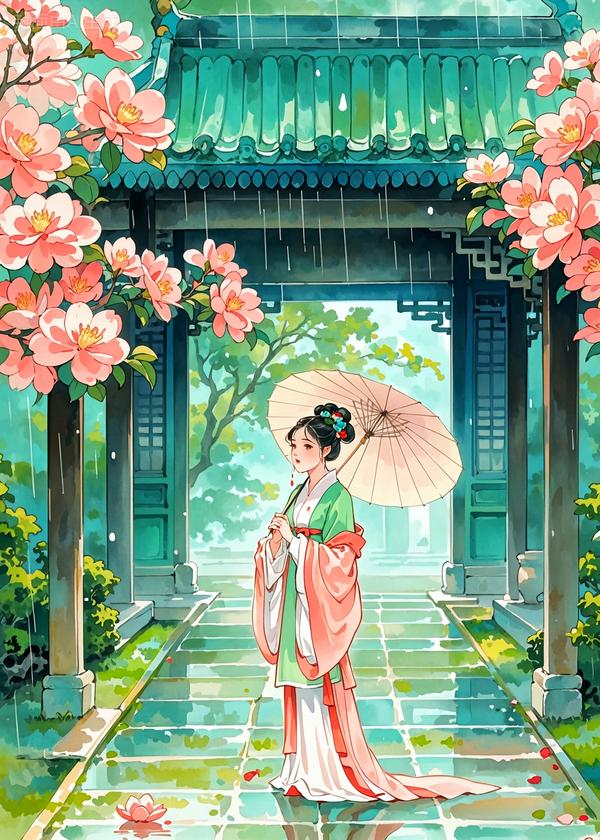 山茶花待君归