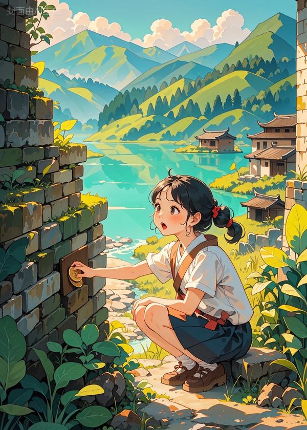 萌宝芽芽之两界穿梭救村子