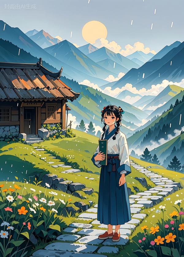 大山里的读书灯