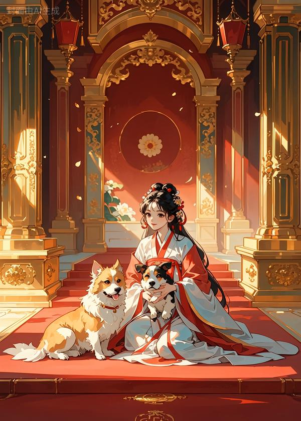 躺平宫斗后，我靠养狗成了皇后