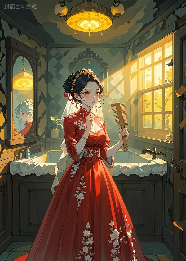 《夜半梳头》