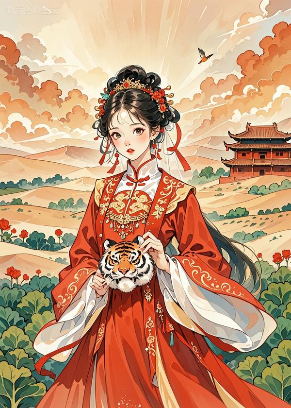 替嫁给战神将军，他却在边疆种田