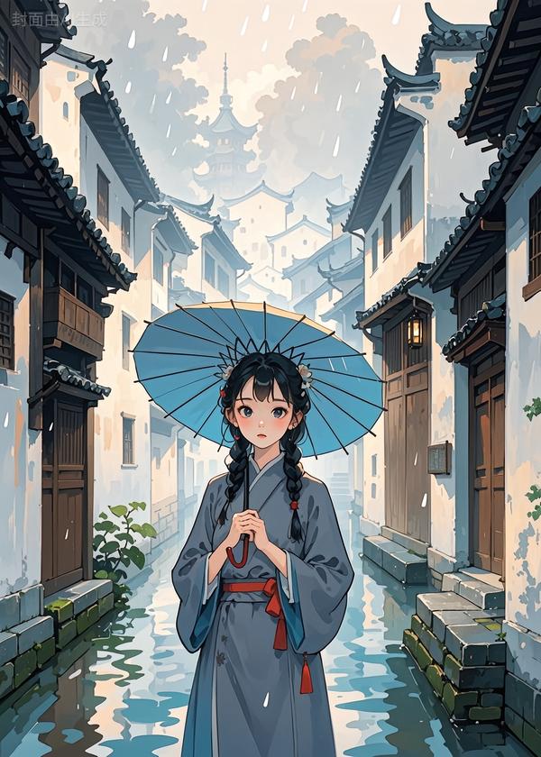 雨落江南，舟过无痕