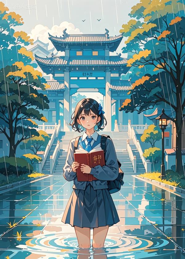 在雨落时相遇