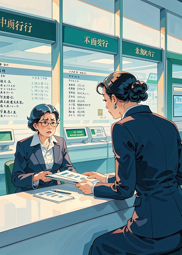 银行取钱被拒，我不取后她却急了