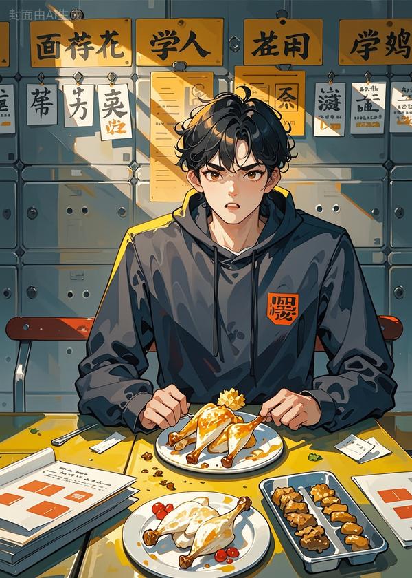 掀了学校食堂后，我爸让校长把饭吃干净