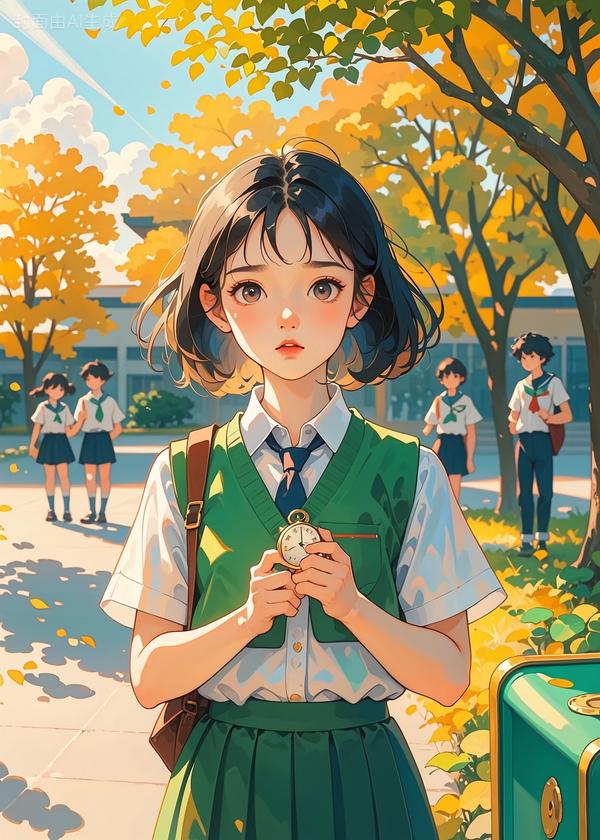 他怀表里，夹着别人的照片