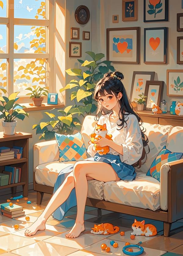 和猫猫狗狗通灵后