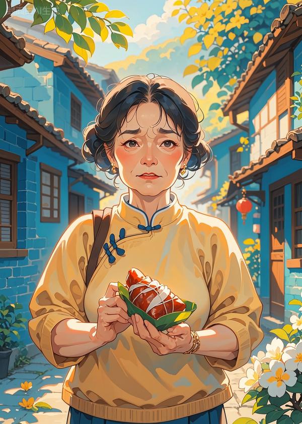 你找你的甜粽子，我回家吃咸粽子
