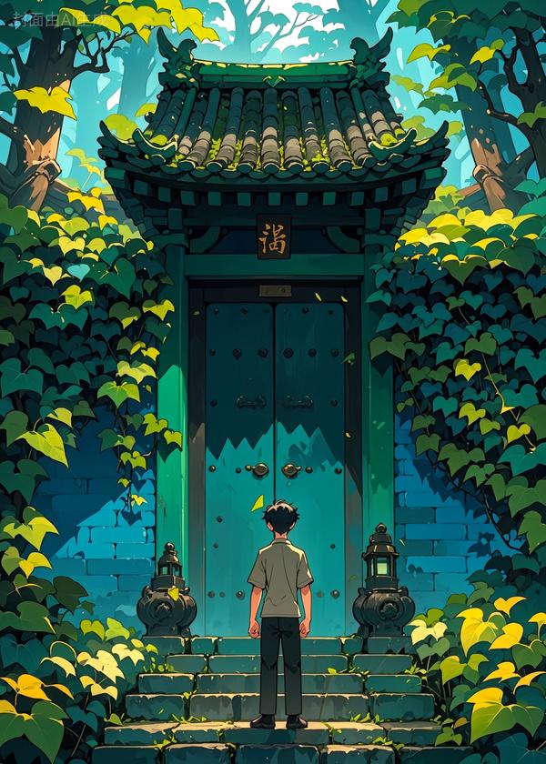 古宅夜半异乡客