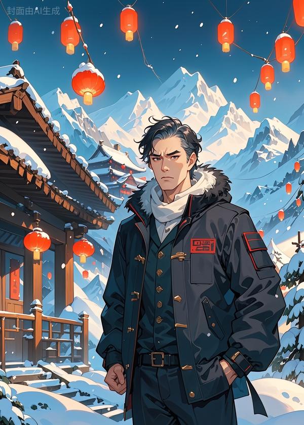 暴风雪山之夜