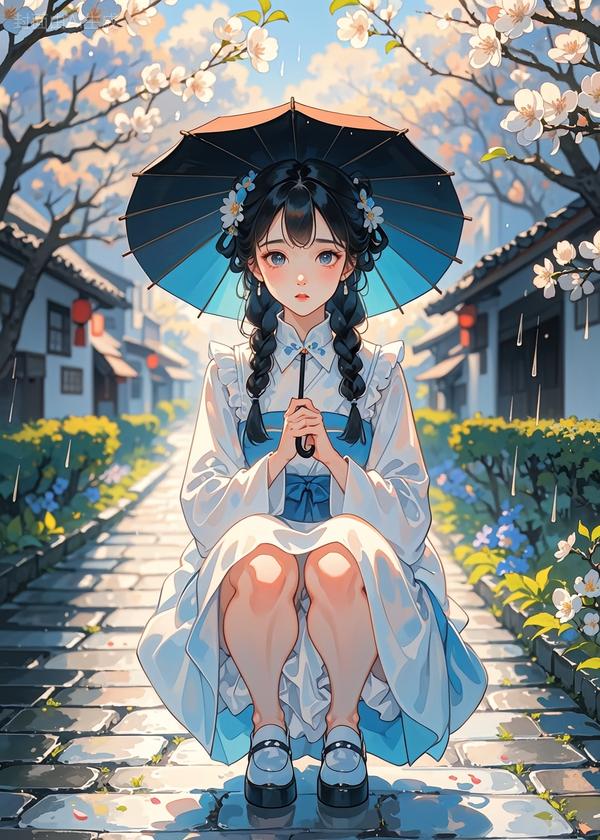 晚风吻尽棠梨叶