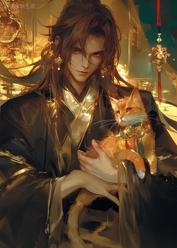 全魔宫都知道魔尊在撸猫
