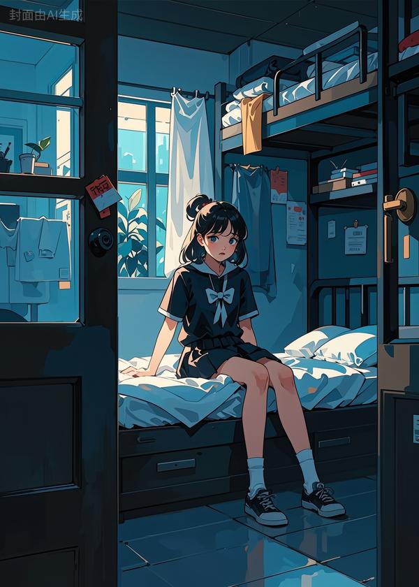 半夜，宿舍有人敲门