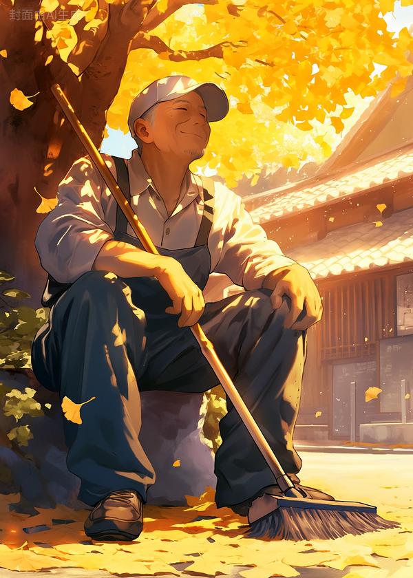 五十岁的扫地大爷竟是隐藏总裁