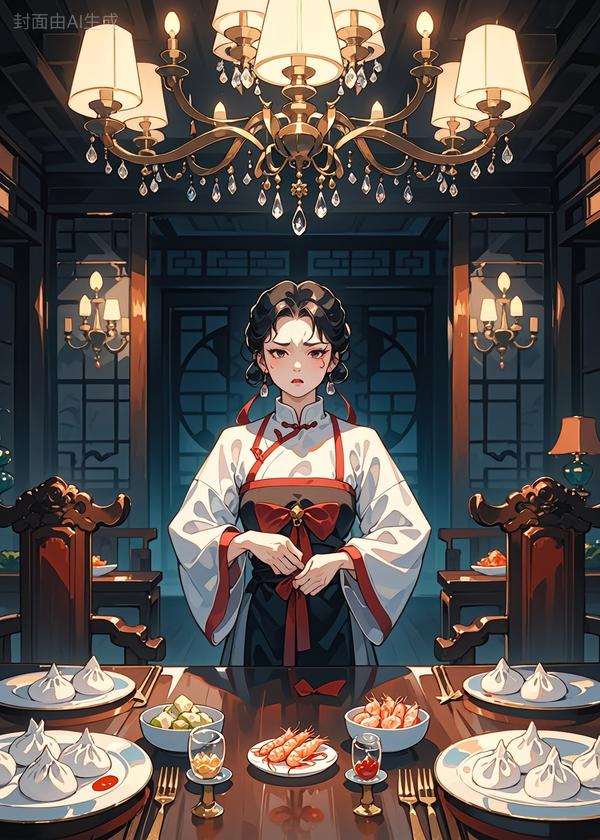 除夕夜，婆婆被女管家逼吃虾饺过敏惨死，丈夫却说活该