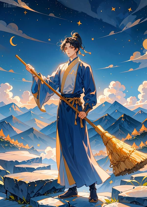扫地扫成天道亲爹，直接无敌了