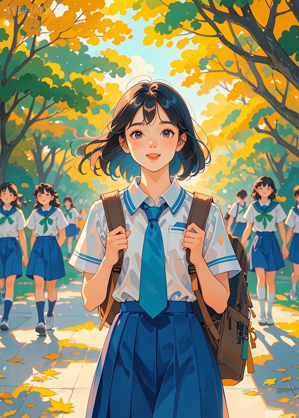 夏日下的梧桐