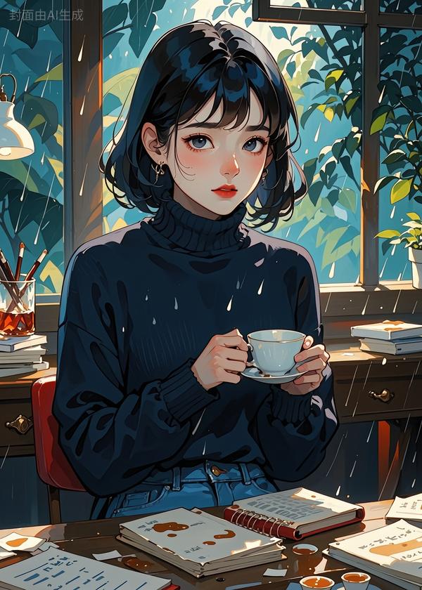 茶凉犹暖掌心纹