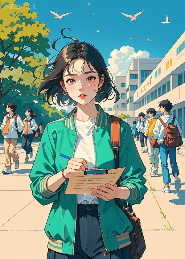 竹马接贫困生开学，我换专业他悔哭了
