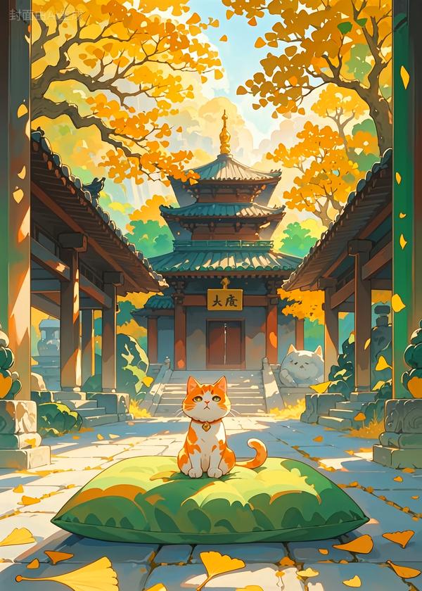 当我成了道观里的一只猫