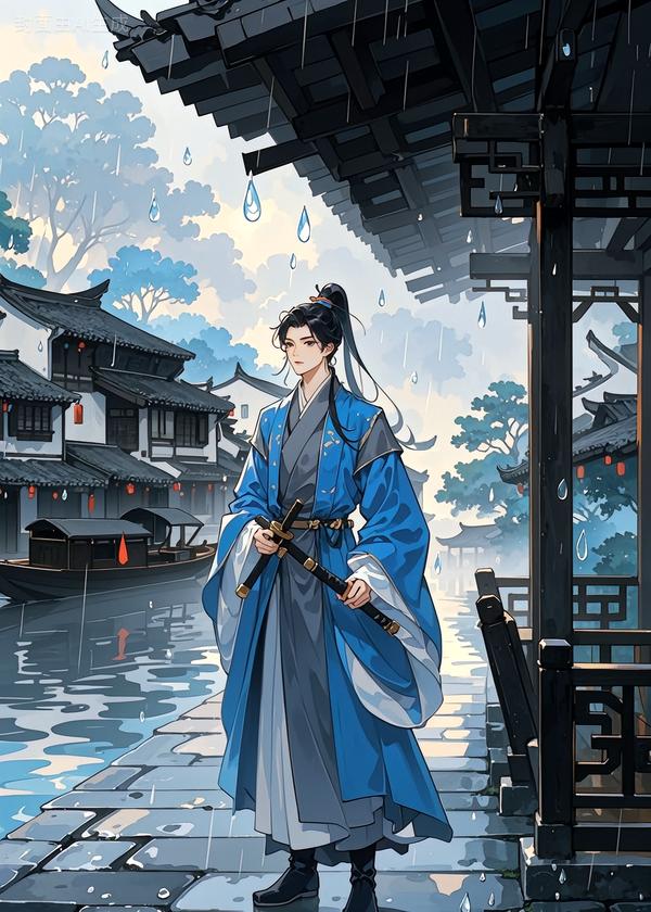 剑啸寒江