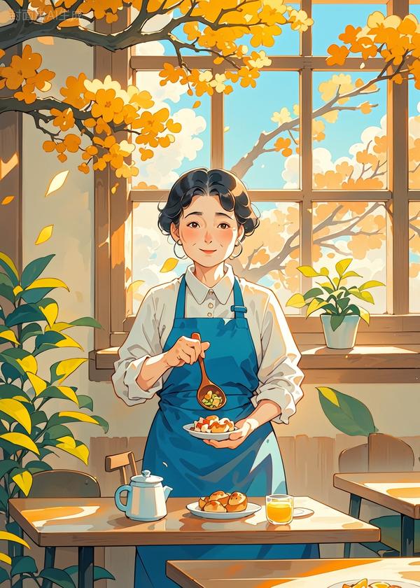 食堂阿姨多打我一勺菜被骂，校长喊她一声妈