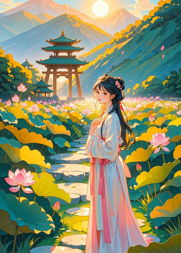 富乐山荷事：一池莲影半世情