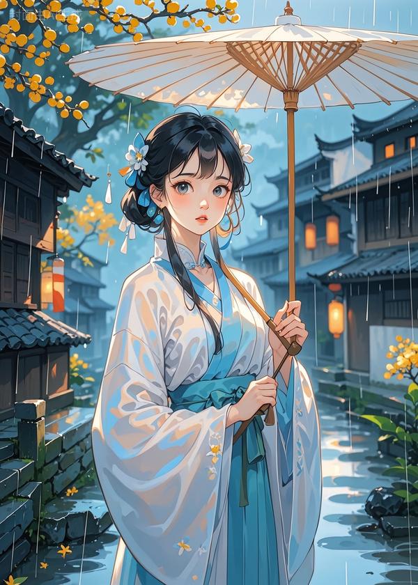 江南时节雨纷纷