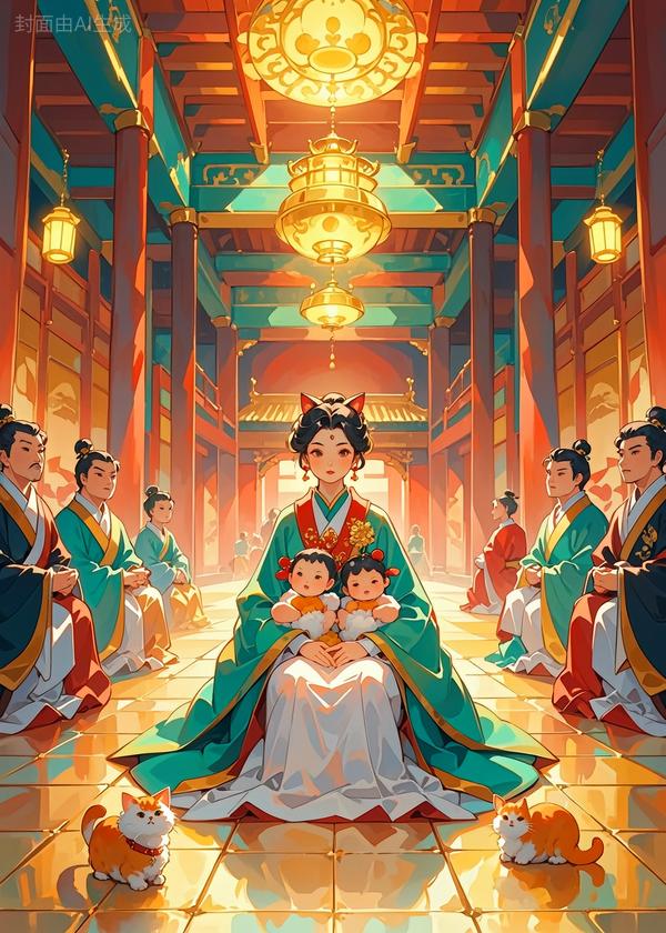 惊！朕的皇后生了俩猫崽，还要朕血祭苍天？