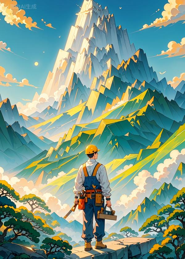 西游，五指山上贴瓷砖
