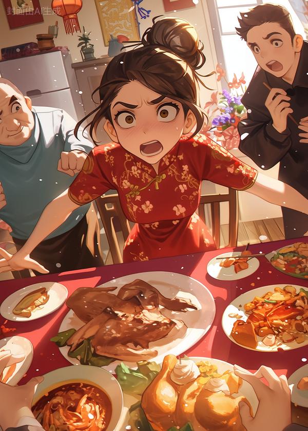 除夕夜，远嫁的我一把掀翻年饭桌