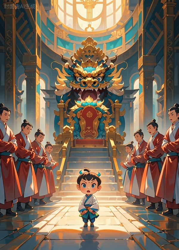 五岁哑巴开口第一句，满朝文武皆跪，父皇龙椅晃三晃